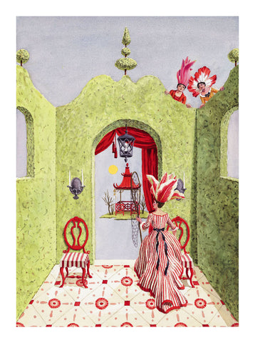 Outdoor Interior Scene